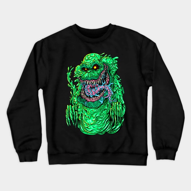 Gross Ghost Crewneck Sweatshirt by Robisrael